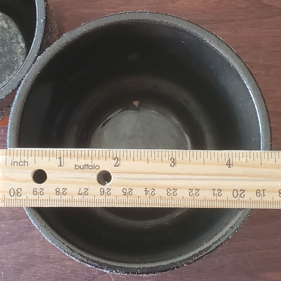 Fat Lava W German Pottery Plant Pots Vintage Mid Century & Excellent Condition - Picture 11 of 16